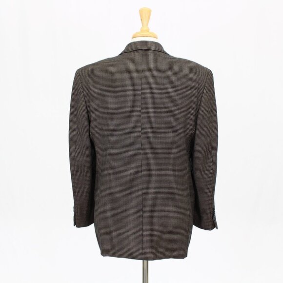 Joseph Abboud 42R Brown HT 3-Button Sport Coat Blazer Jacket B672 - Picture 7 of 11